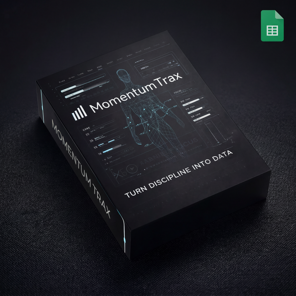 Momentum-Based Habit Tracker Dashboard (Digital Download)